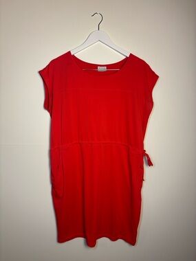 Columbia Women’s Orange Red Summer Lightweight Stretch  Dress, size L